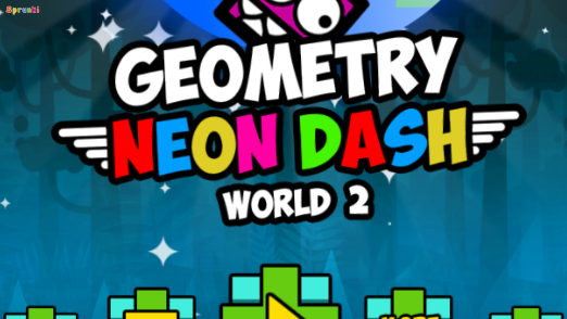 Geometry neon dash world 2 cover art