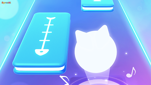 Music Cat! Piano Tiles Game 3D cover art