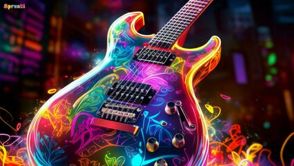 Neon Guitar cover art