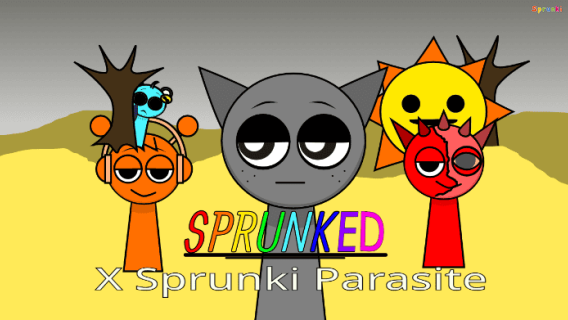 Sprunked X Sprunki but Parasite 2.5 cover art