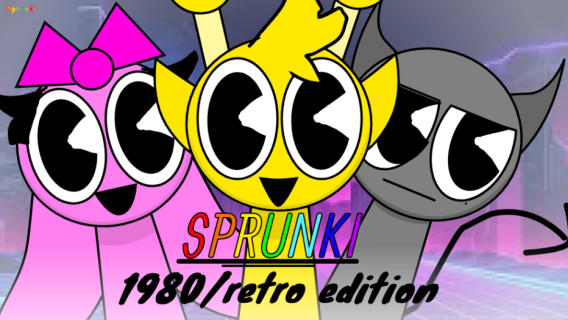 Sprunki 1980: Retro Edition cover art