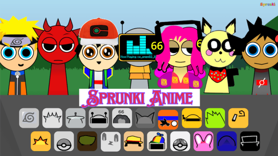 Sprunki Anime cover art
