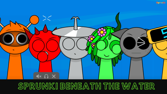 Sprunki Beneath the Water cover art