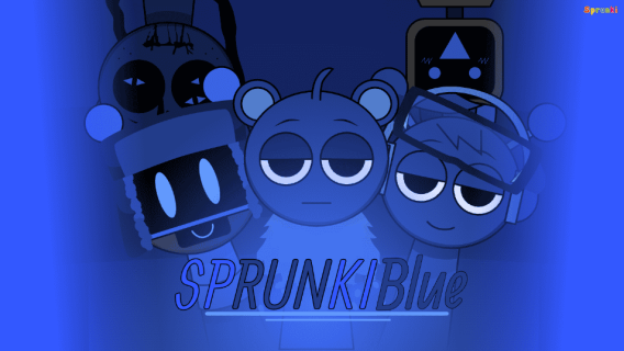 Sprunki Blue cover art