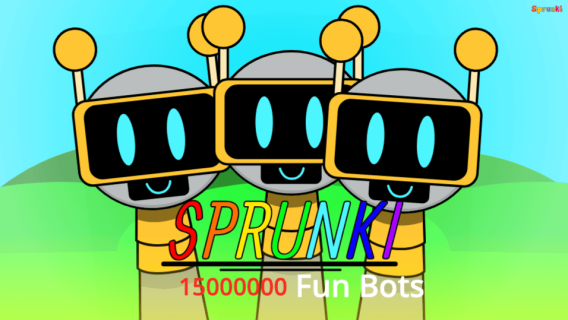 Sprunki But 15,000,000 FunBots cover art