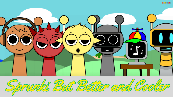 Sprunki But Better & Cooler cover art