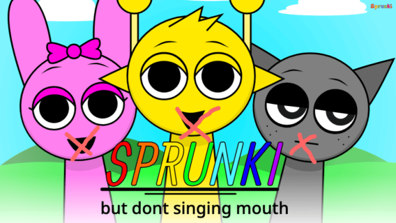 Sprunki But Don't Singing Mouth cover art