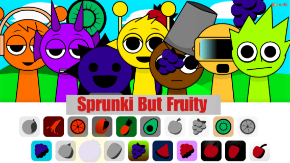 Sprunki But Fruity cover art
