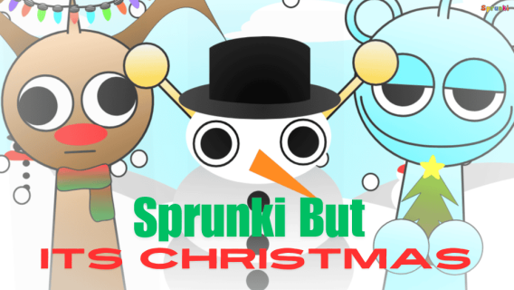 Sprunki But Its Christmas cover art