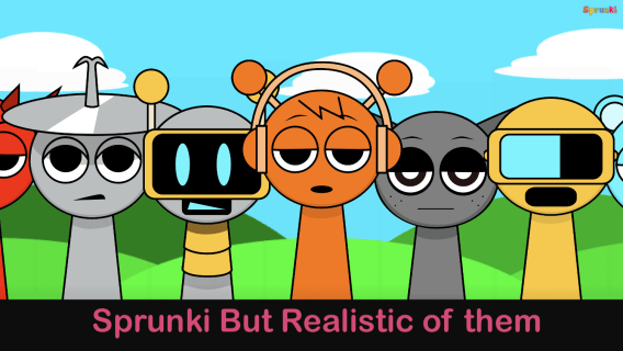 Sprunki But Realistic Of Them cover art