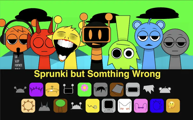 Sprunki But Something Is Wrong cover art