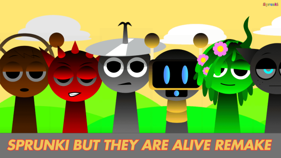 Sprunki But They Are Alive Remake cover art