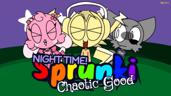 Sprunki Chaotic Good Night Time cover art