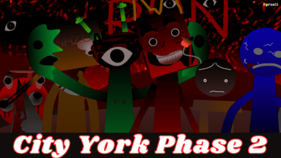 Sprunki City York Phase 2 cover art
