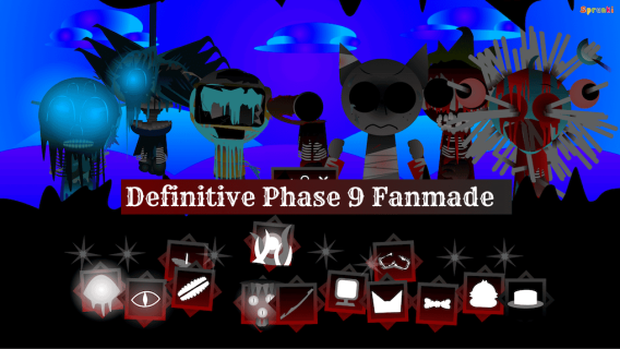 Sprunki Definitive Phase 9 Fan-made cover art