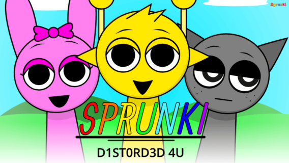 Sprunki Distorded 4u cover art