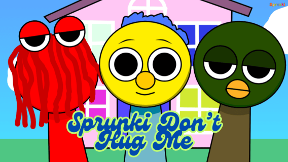 Sprunki Don't Hug Me cover art