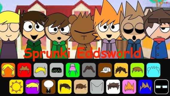 Sprunki Eddsworld Mod cover art