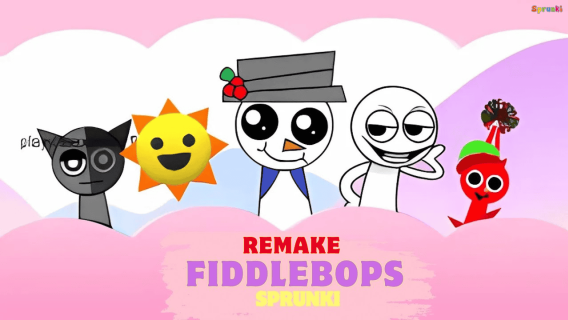 Sprunki Fiddlebops Remake cover art