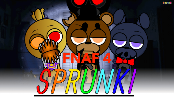 Sprunki Fnaf 4 cover art