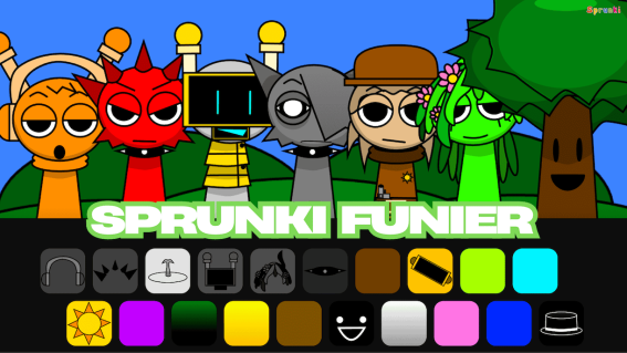 Sprunki Funier cover art