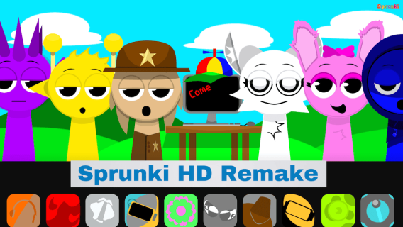Sprunki HD Remake cover art