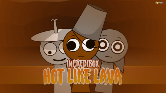 Sprunki Hot Like Lava cover art