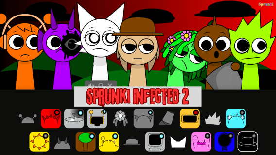 Sprunki Infected 2 cover art