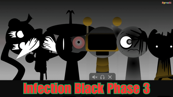 Sprunki Infection Black Phase 3 cover art