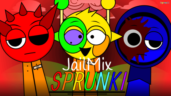 Sprunki Jailmix cover art