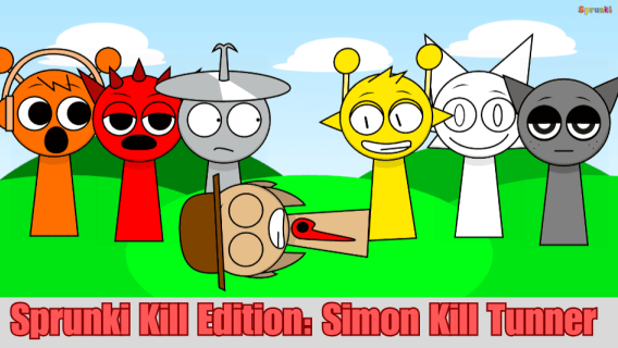 Sprunki Kill Edition: Simon Kill Tunner cover art