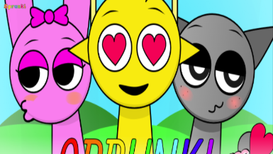 Sprunki Kiss Mod cover art