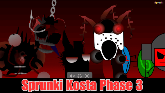Sprunki Kosta Phase 4 cover art