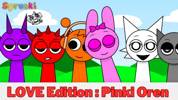 Sprunki Love Edition: Pinki Oren cover art