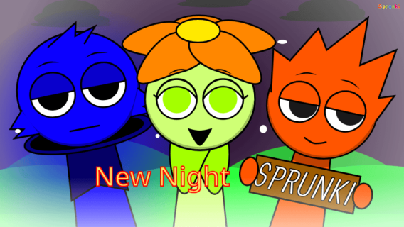 Sprunki New Night cover art