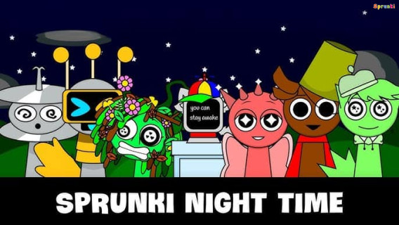 Sprunki Night Time cover art