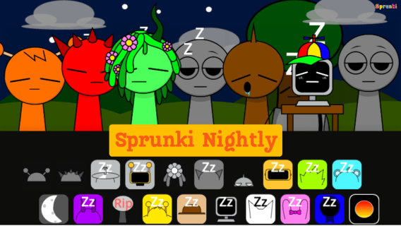 Sprunki Nightly cover art
