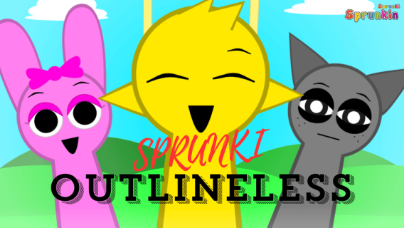 Sprunki Outlineless cover art