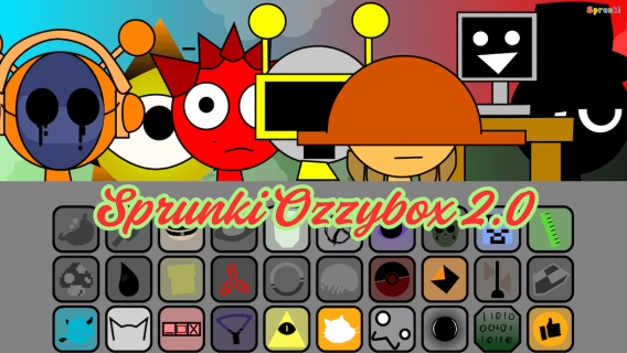 Sprunki Ozzybox 2.0 cover art