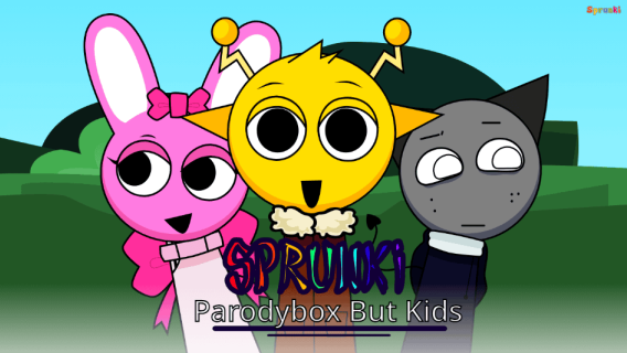 Sprunki Parodybox But Kids cover art