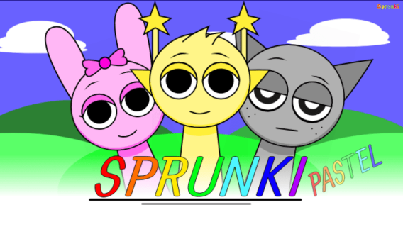 Sprunki PASTEL! cover art