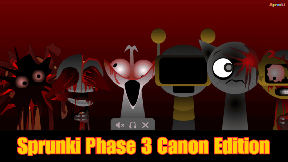 Sprunki Phase 3: Canon Edition cover art