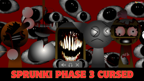 Sprunki Phase 3: Cursed cover art