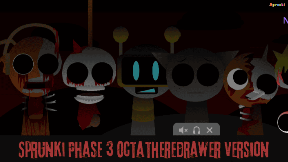 Sprunki Phase 3 Octatheredrawer Version cover art