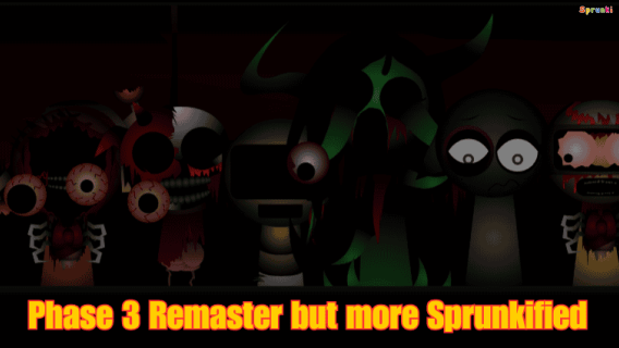 Sprunki Phase 3 Remaster But More Sprunkified cover art
