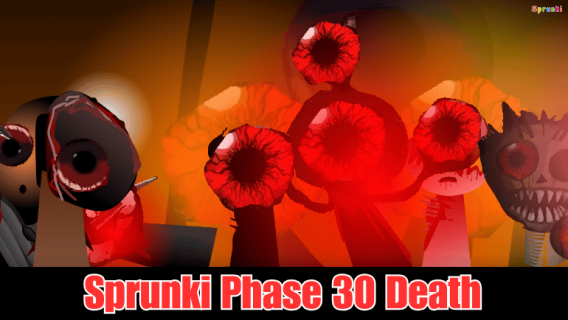 Sprunki Phase 30 Death cover art