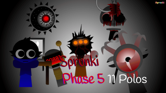 Sprunki Phase 5 But 11 Polos cover art