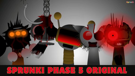 Sprunki Phase 5: Original cover art