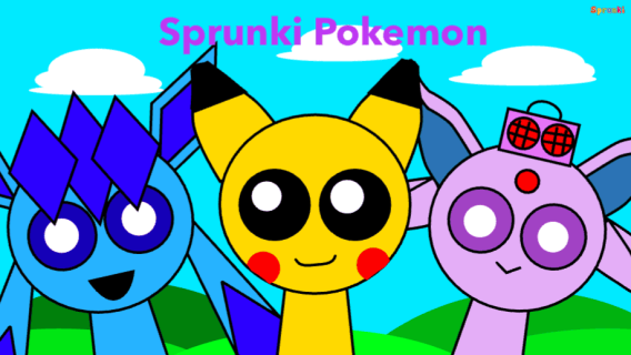 Sprunki Pokemon cover art
