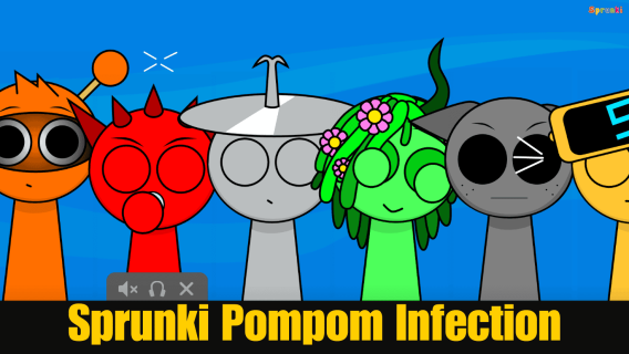 Sprunki Pompom Infection cover art